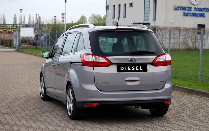 Ford Grand C-MAX cena 25900 przebieg: 245755, rok produkcji 2012 z Płock małe 781